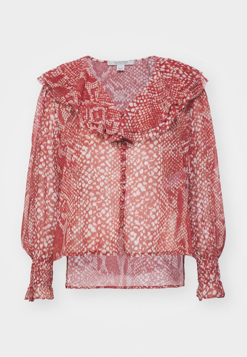 AllSaints Overhemdblouse rood