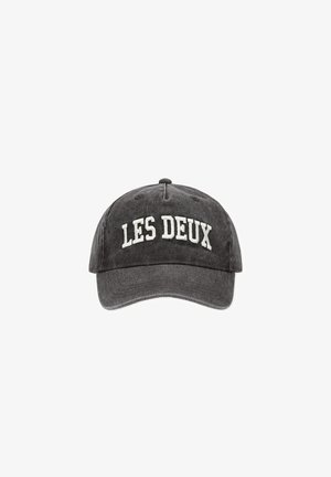 Les Deux, COLLAGE WASHED SOFT BASEBALL - Шапка - grey denim