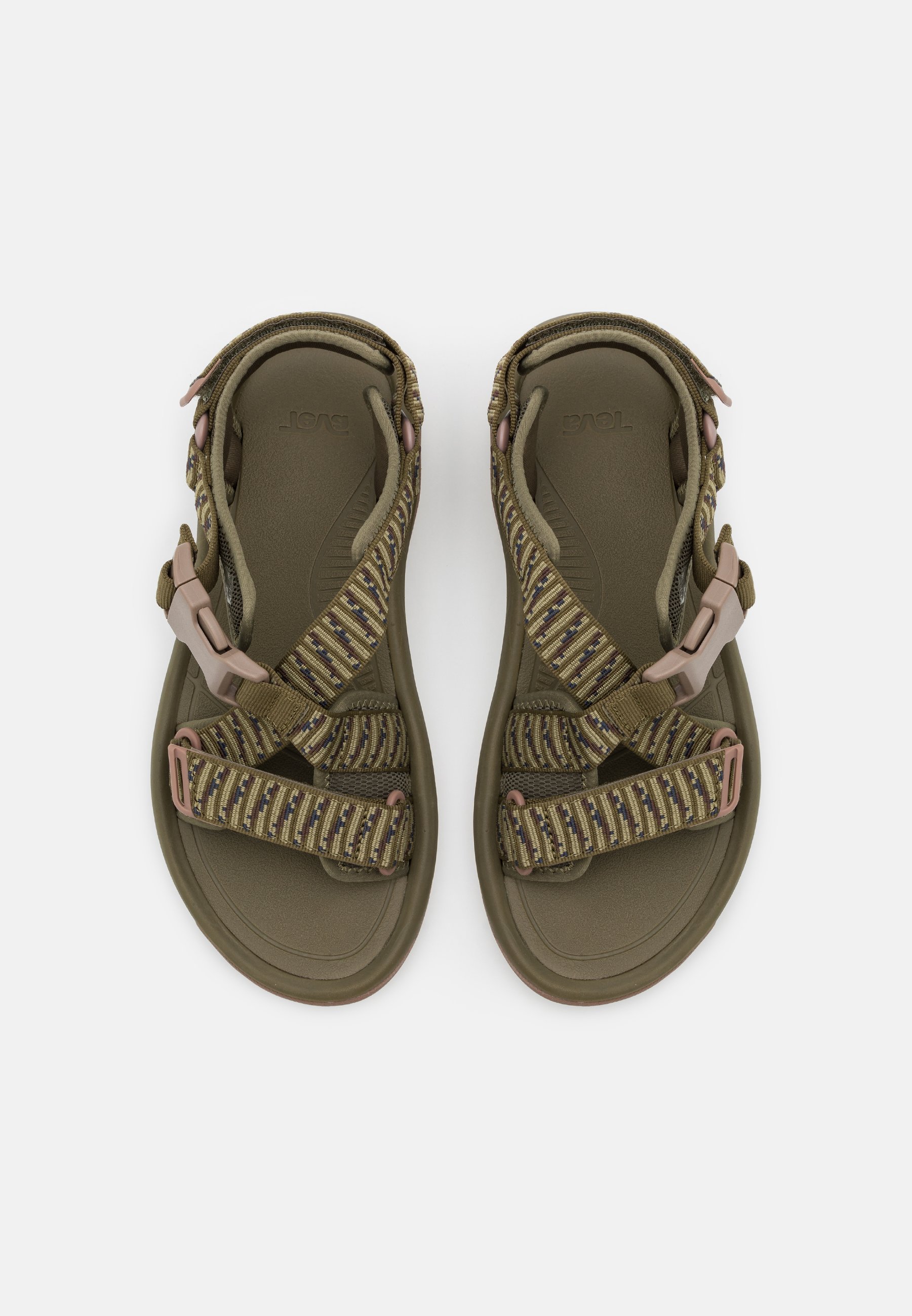 Teva HURRICANE VERGE - Walking sandals - dark olive/olive - Zalando.co.uk