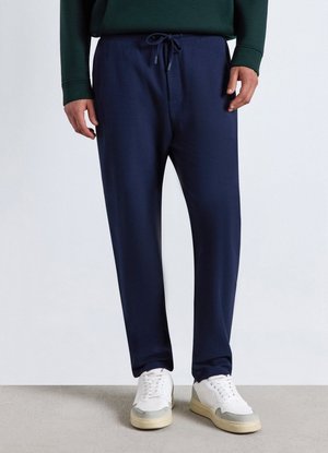 Calliope, PANTALONE GINNICO TINTA UNITA - Pantaloni sportivi - blu notte
