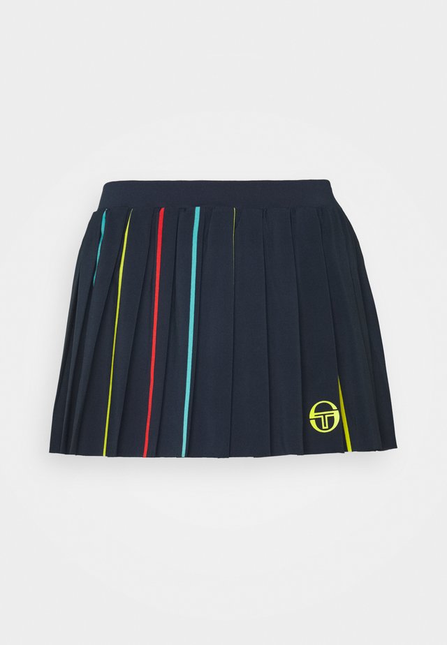 IRIS SKORT - Sports skirt - navy/acidlime