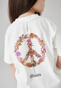 smALLSAINTS GRAPHIC CREW  - Triko s potiskem - white sereni