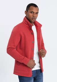 Ombre CASUAL - Felpa con zip - red melange