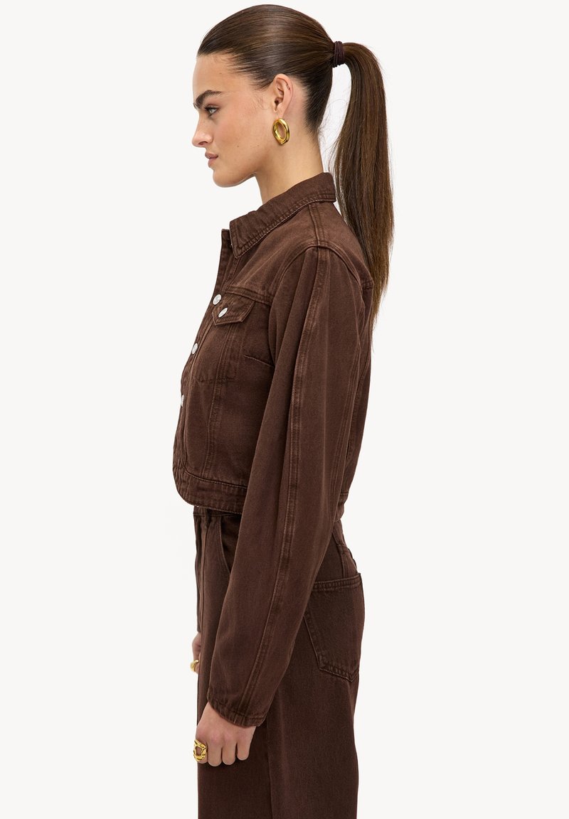 Veste Froggy Paris Marron Et Blanc - Taille S/38 - Neuve Sans étiquette - Magnifique !