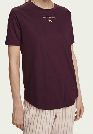 T-shirts print - purple