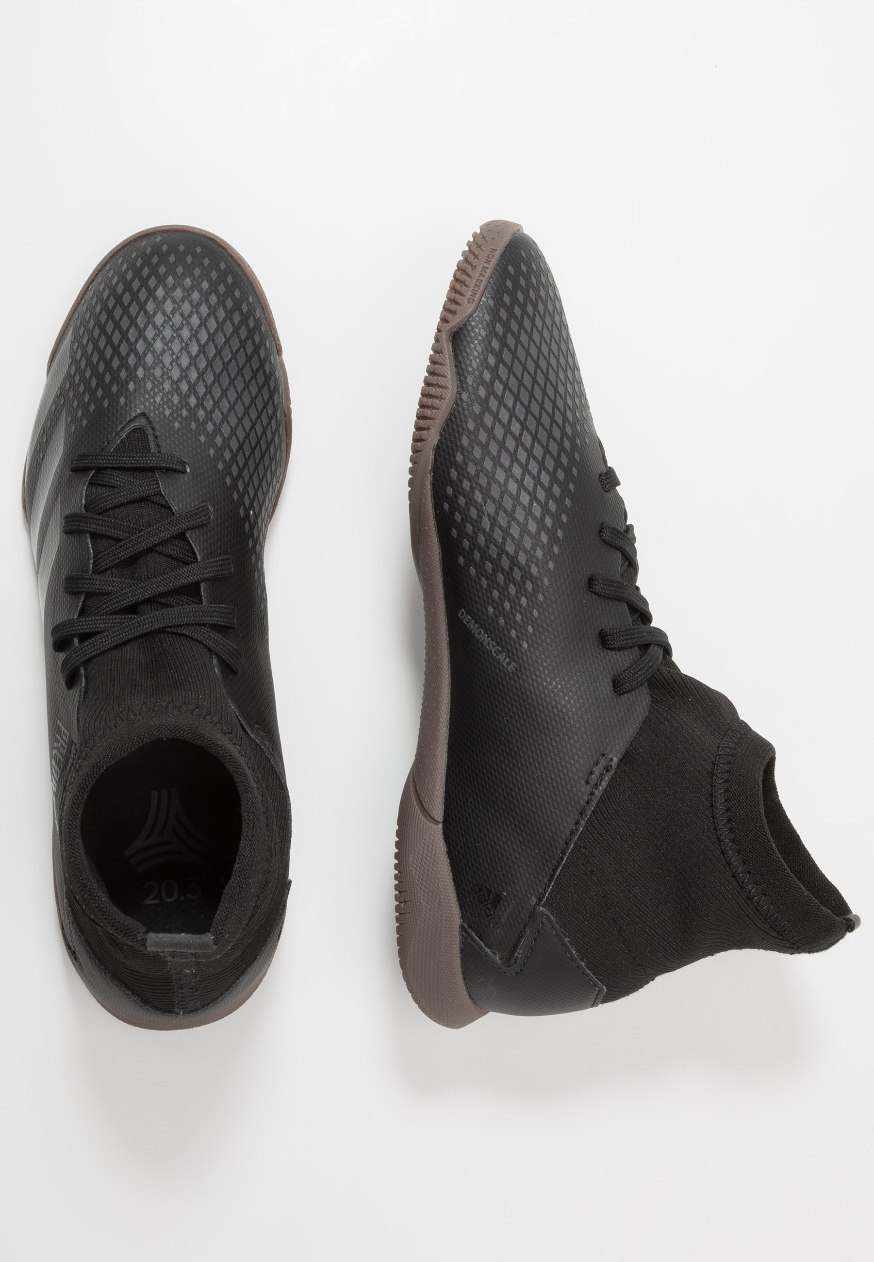 black indoor football boots