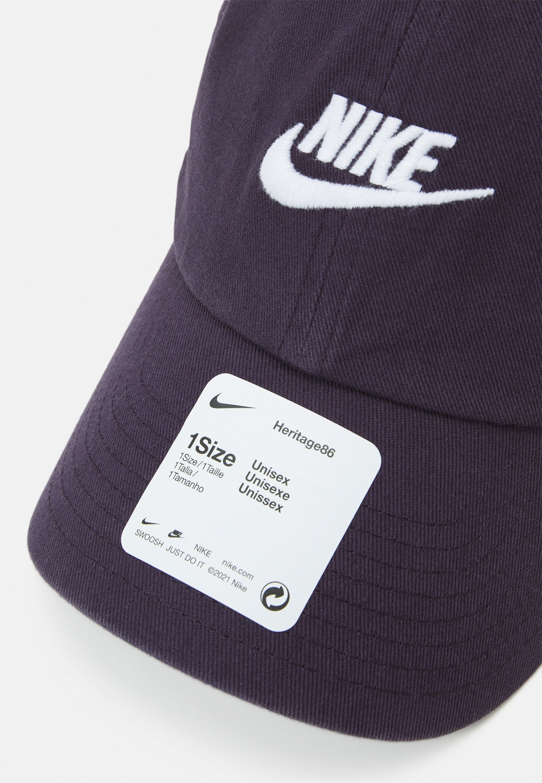 Nike Sportswear FUTURA WASHED UNISEX - Pet - cave purple/white/paars -  Zalando.nl