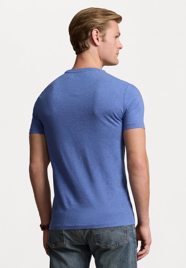 CUSTOM SLIM FIT JERSEY CREWNECK T-SHIRT - Basic T-shirt - faded royal heather2