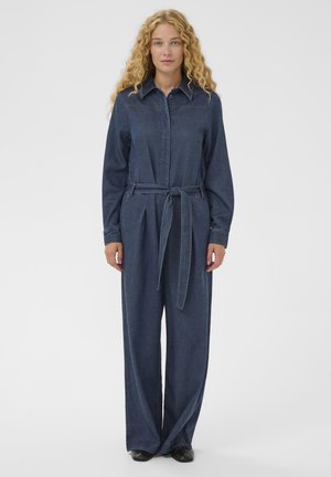 CAROLAIW - Buksedragter - dark denim