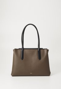MERIDIANA TOTE - Borsa a mano - mogano/nero/brown