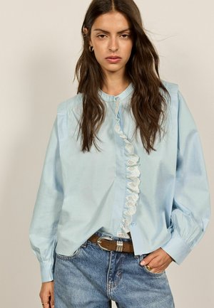 BHOEM, Button-down blouse - blue
