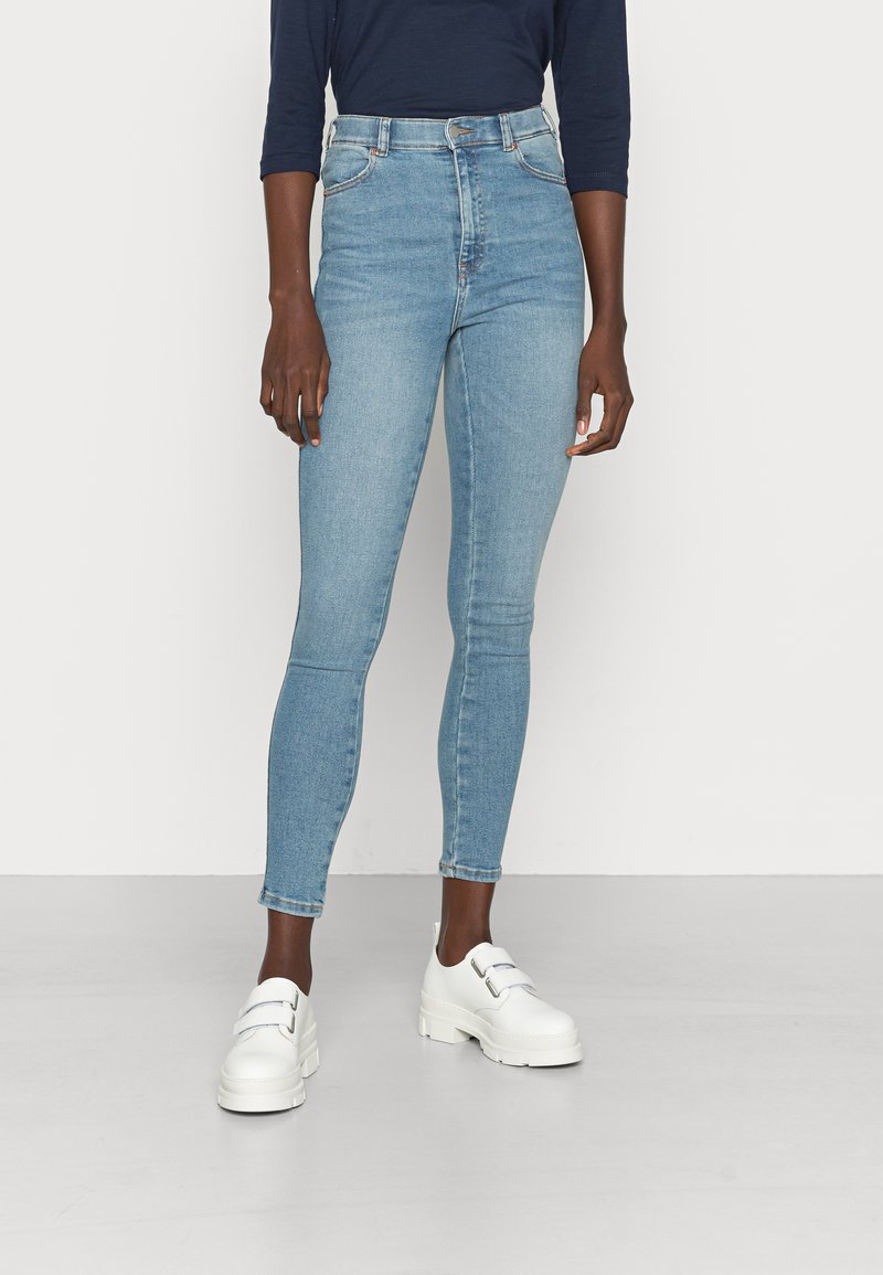 Dr.Denim MOXY - Calças de ganga de corte skinny - breeze mid blue
