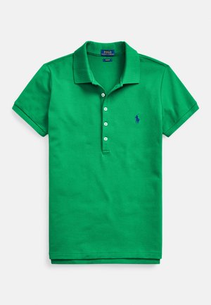 SLIM FIT STRETCH POLO SHIRT - Polo - billiard