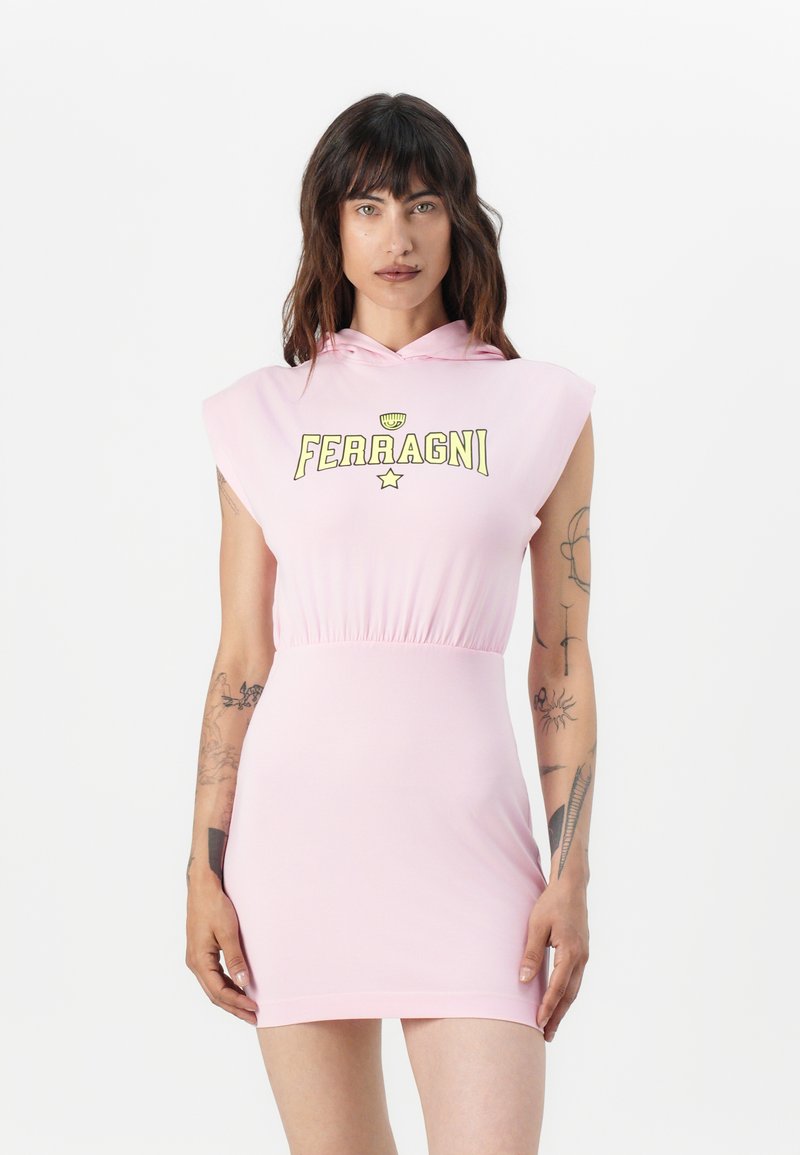 CHIARA FERRAGNI Jerseyjurk roze