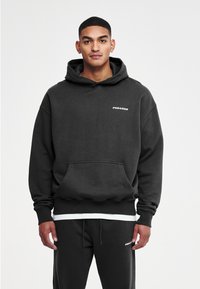 Pegador LOGO OVERSIZED  - Sweatshirt com capuz - black