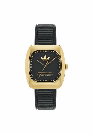 RETRO WAVE ONE
 - Montre - black and gold coloured