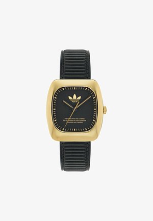 RETRO WAVE ONE - Hodinky - black and gold coloured