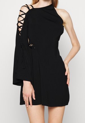 Gebreide jurk - black