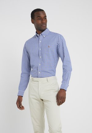 SLIM FIT OXFORD SHIRT - Chemise - blue/white