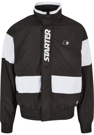 Running jacket - black/white