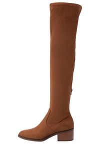 Steve Madden Overkneeskor - tan
