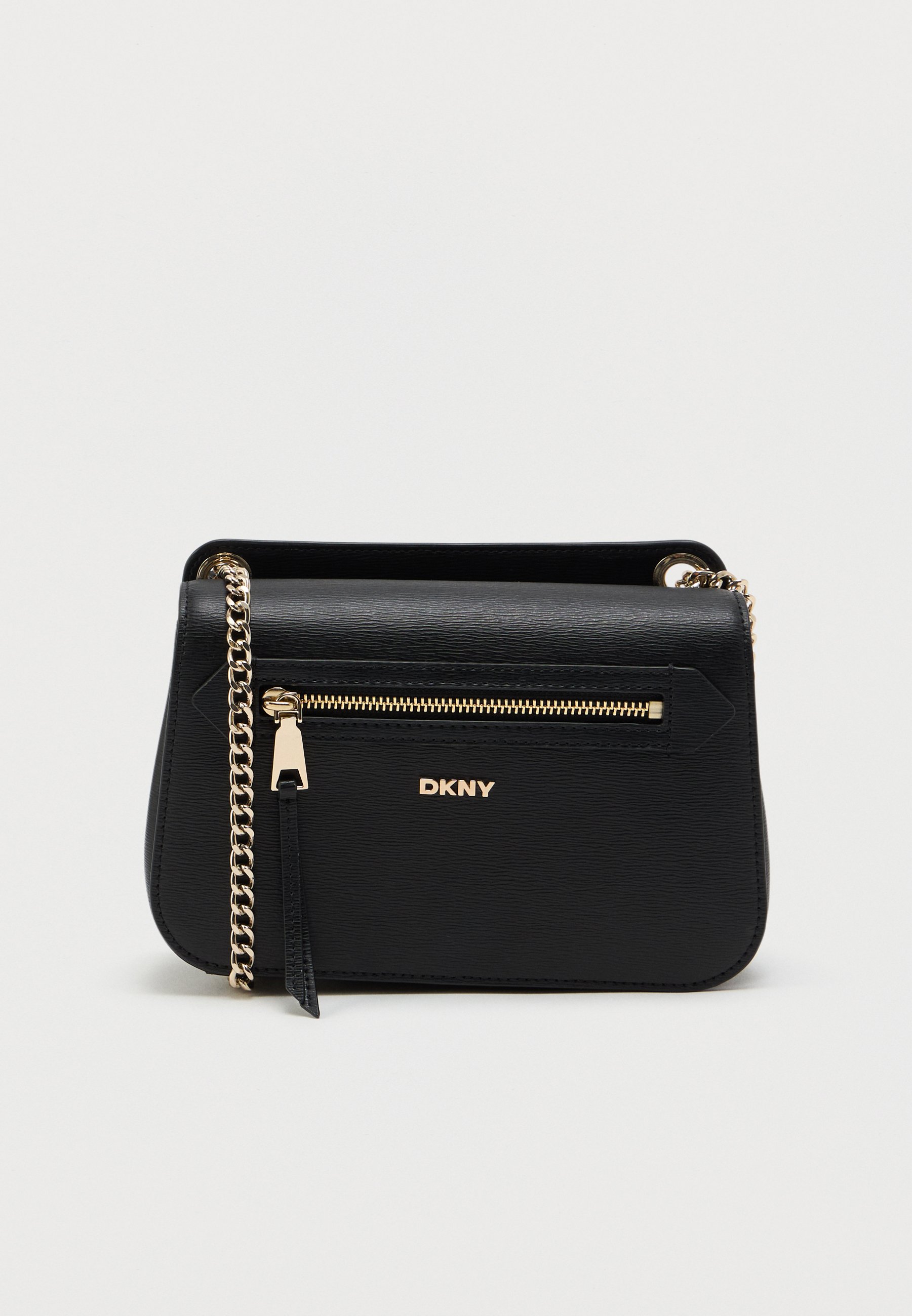 DKNY Women’s Asha Phone Crossbody Bag – Black/Gold | Small Everyday Purse With Straps - View #10