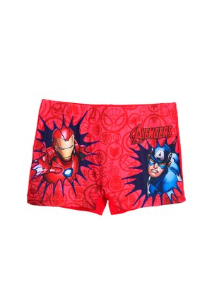 IRON MAN CAPTAIN AMERICA  - Swimming trunks - rot