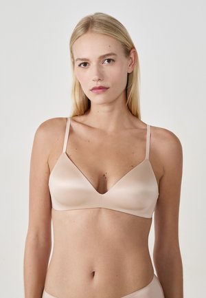 PURE GLOW - Triangle bra - linen