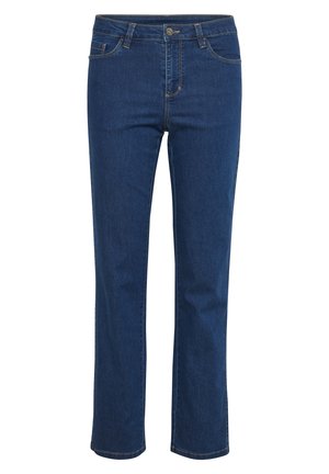 Kaffe KAVICKY  - Tiesaus kirpimo džinsai - medium blue washed denim