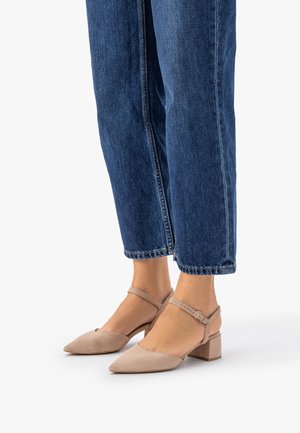 RYŁKO Klasické lodičky na opätku - beige