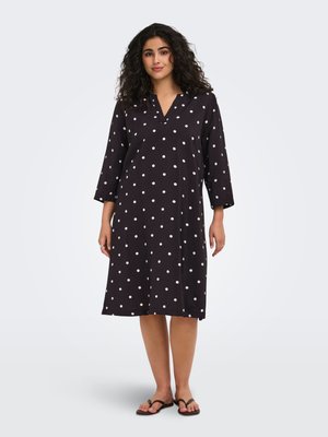 ONLY Carmakoma, DRESS CARCARRIE MIDI DRESS - Päevakleit - black