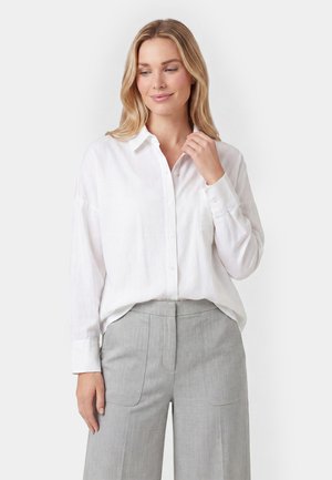 usha, Hemdbluse - white