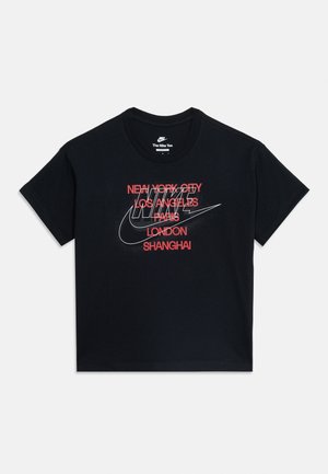 Nike Sportswear, TEE FUTURA REMIX UNISEX - Camiseta estampada - black