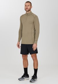 Endurance MIDLAYER LEAD - Langærmet T-shirt - fallen rock