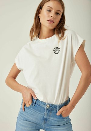 T-shirt print - off white