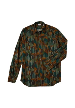 GLANSHIRT - Camisa - dark brown