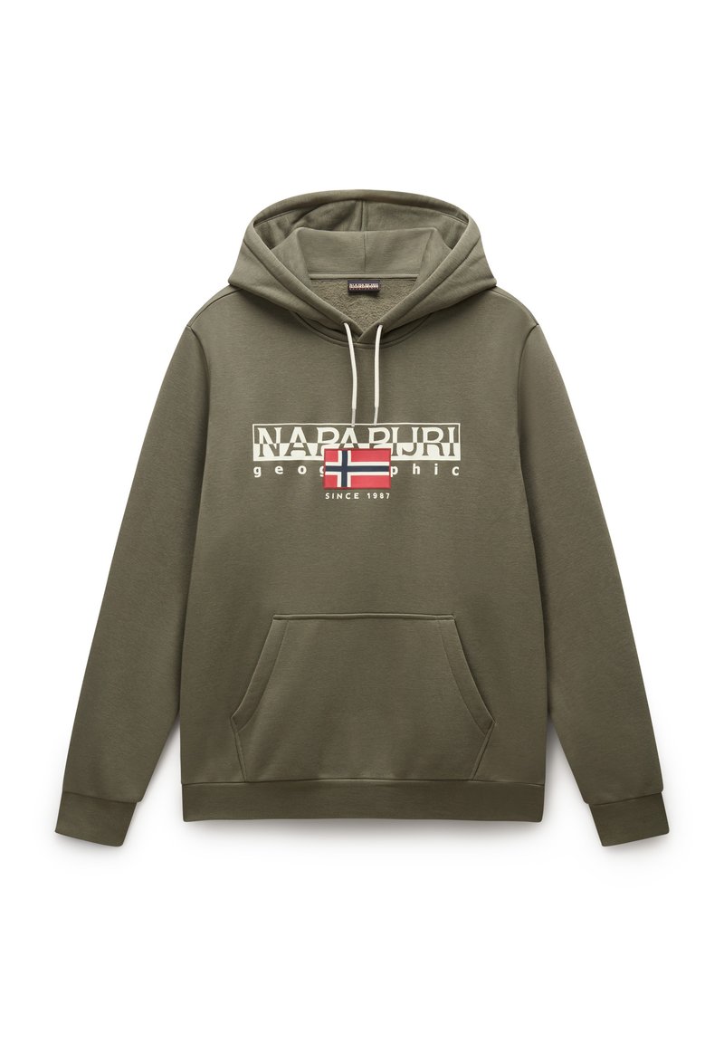 Napapijri Hoodie donkergroen