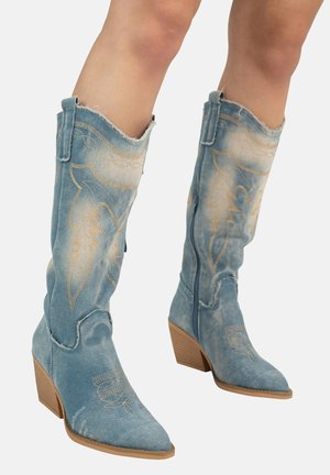 Stivali texani / biker - blau