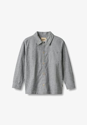 Wheat, SHIRT OSCAR UNISEX - Button-down blouse - dark blue chambray