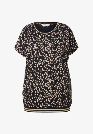 MIAMODA Camiseta estampada - black