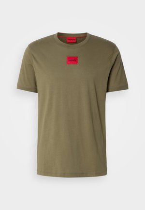 HUGO DIRAGOLINO - Print T-shirt - grün