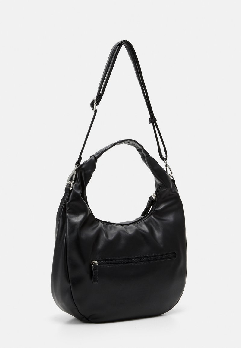 TOM TAILOR Borsa a tracolla Wendi da donna con cerniera grande nera
