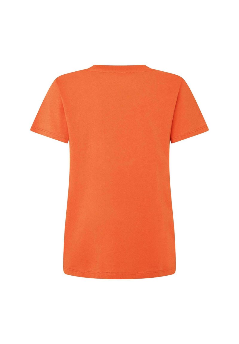 T-Shirt Donna Pepe Jeans Pia – Girocollo, Cotone BCI, Vestibilità Regolare, Con Logo Ricamato - 5