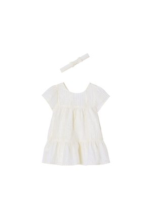 Day dress - weiß gestreift