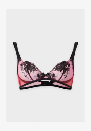 Agent Provocateur, ELVIE - Balconette podprsenka - pink/black