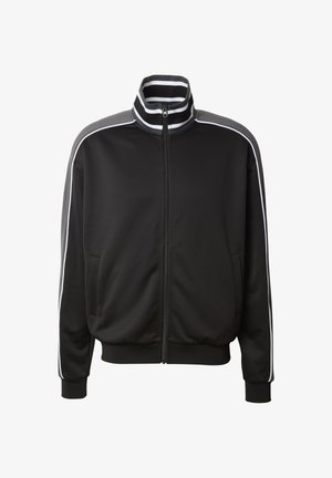 Urban Classics, INTERLOCK COLLEGE TRACKJACKET - Tréning dzseki - black