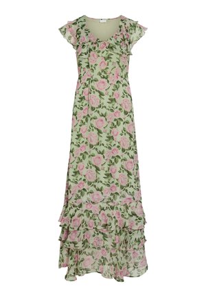 VILA, VIMARIGOLD  - Robe longue - smoke green