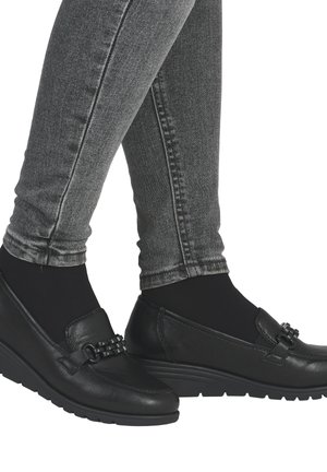 Rieker Chaussons - schwarz