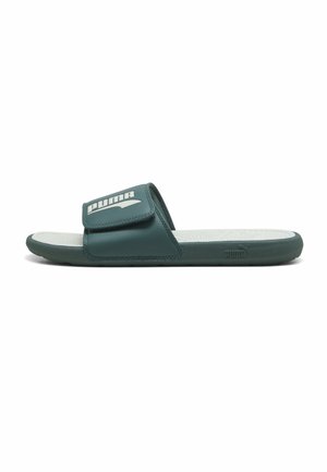 Puma COOL CAT 2.0 V FS SLIDES UNISEX - Badslippers - herb garden-créme de mint
