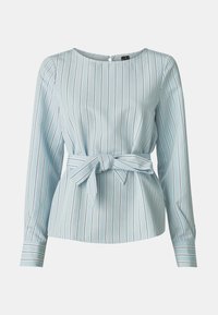 Vero Moda VMELINA BELT - Blúzka - nantucket breeze/white